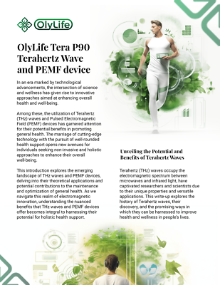 OlyLife THz Tera-P90 Terahertz and PEMF Frequency Device OlyLife THz Tera-P90 Terahertz and PEMF Frequency Device