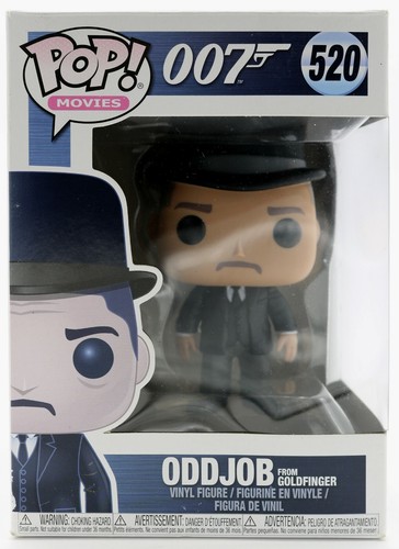 EBOND Funko Pop Movies 007 - ODDJOB From Goldfinger Action figure MM000393 - Foto 2 di 2
