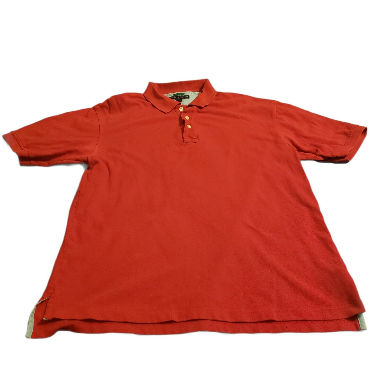 Tommy Hilfiger Golf Men's Red Polo Shirt Size Lar… - image 1