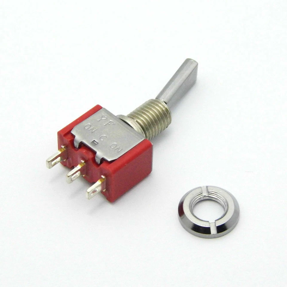 JR XP7202 XP6102 XP652 X2610 Replacement SWITCH 2 POS Short FLAT Stick - Image 2 of 3