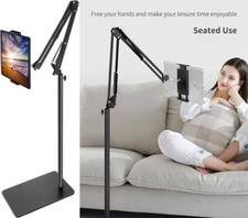 Soporte de piso para tableta con base de doble peso, soporte para tel fono.neuvo