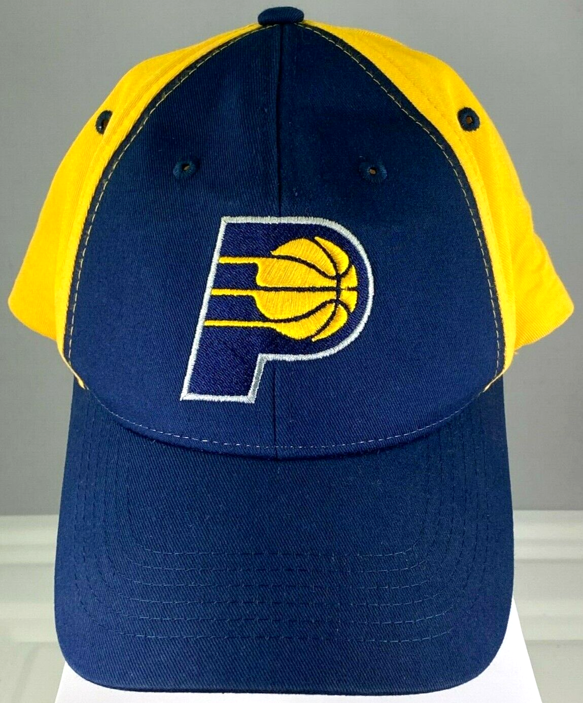 Indiana Pacers Logo Mens Hat Adjustable Snapback NBA Basketball Main Gate Cotton