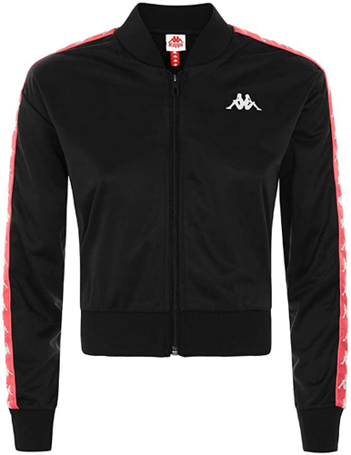 Kappa FELPA ZIP Donna Mod. 3031VL0 A0S BLACK | eBay