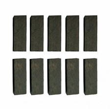 10x Violin String Nut Natural Ebony Wood Material Good Quality