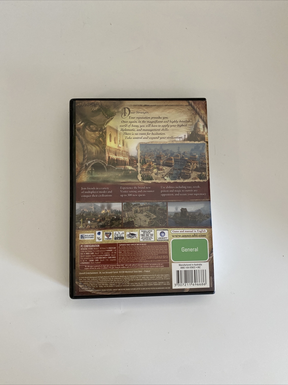 Anno 1404 Venice PC Game Expansion Pack complete with Manual eBay