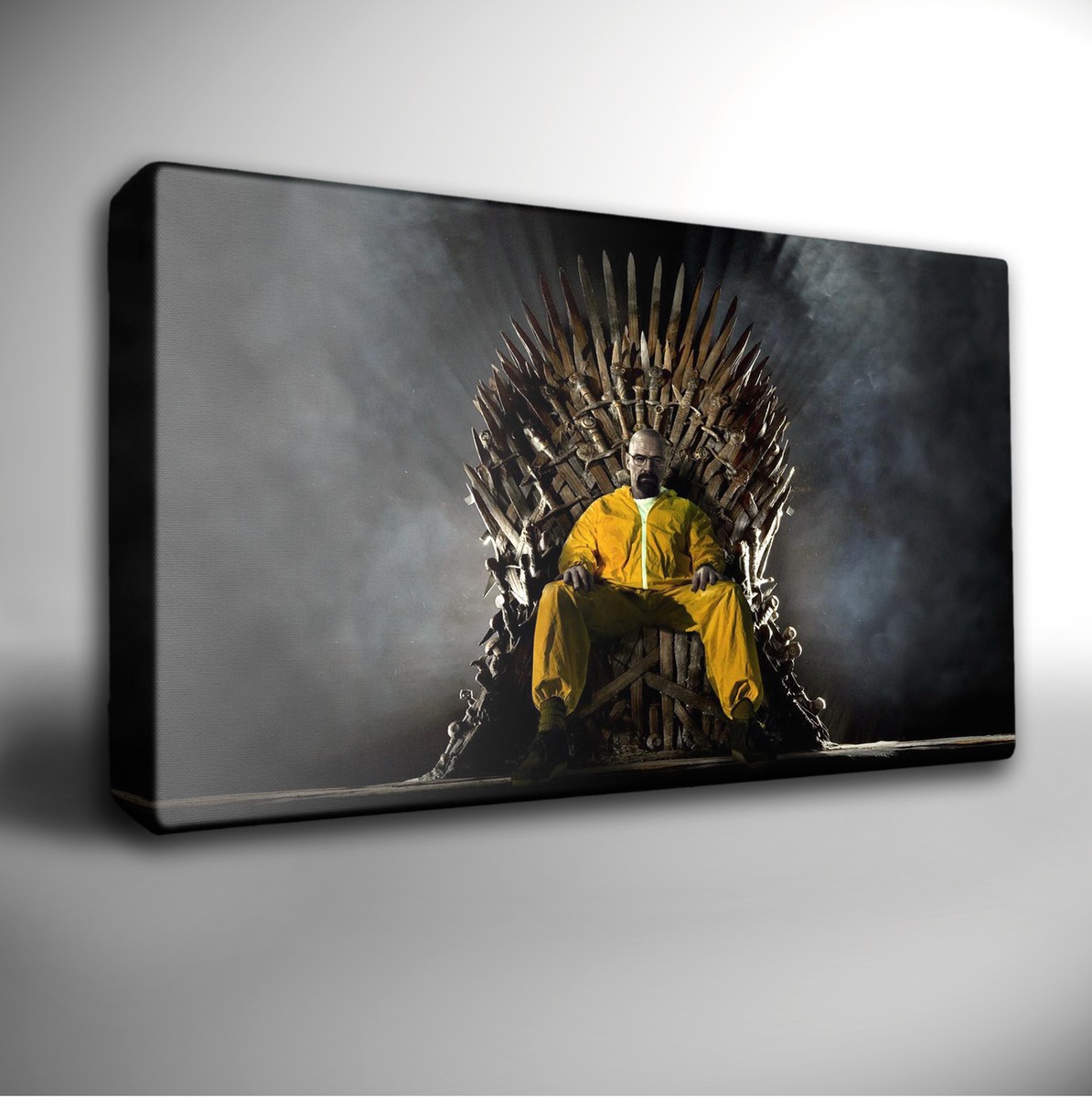 BREAKING BAD GAME OF THRONES GICLEE CANVAS WALL ART PRINT *Choose your size  | eBay