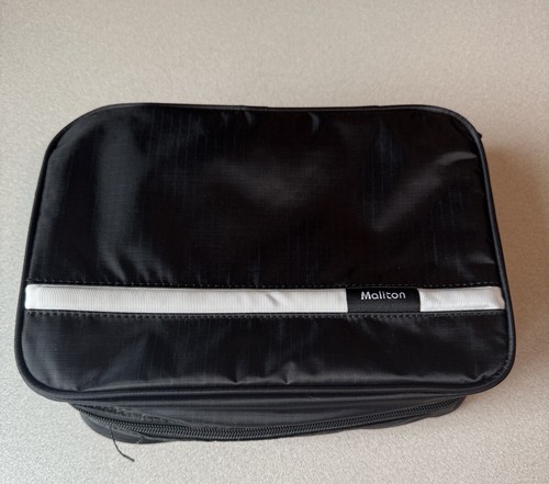 Bolsa de aseo Maliton para hombre y mujer | Grande para viajar | Cuelga negra - Imagen 2 de 10