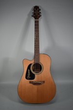 Takamine P1dc-lh Natural Finish Left-handed Acoustic-electric Guitar