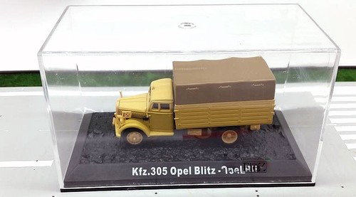 DIECAST MODEL FINISHED TRUCK WWII Opel Blitz 1/72 - Picture 7 of 10