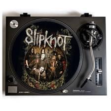 SLIPKNOT Turntable Slipmat for Vinyl Records 12" DJ Slip Mat heavy metal vinyls