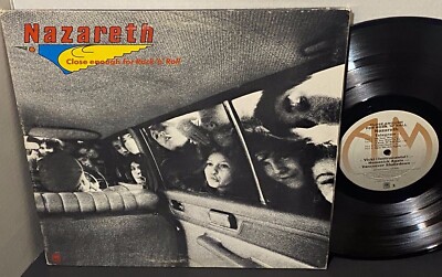 NAZARETH Close Enough For Rock 'n' Roll 1976 A&M Hard Rock Metal LP VG/VG+ CRC