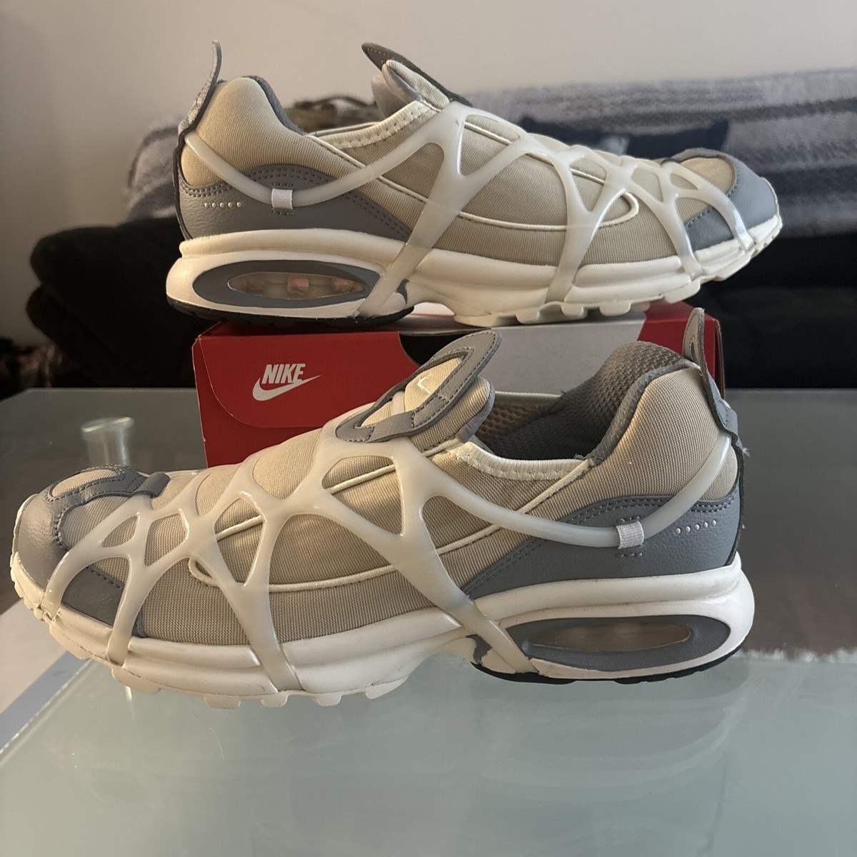 Size 10 - Nike Air Kukini Cream Grey Brand New With OG Box | eBay