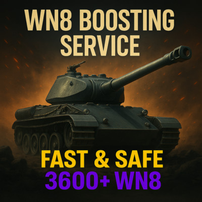 World Of Tanks (WOT) / WN8 Boost 3600+ | 50 Battles | EU/NA