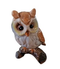 Jema Ware Made in Holland Ceramic Owl Ornament 6ins Tall. Preloved in VGC