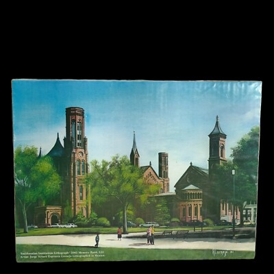 Smithsonian Institute Memory Bank Lithograph Artist Jorge Espinoza Mexico 2002
