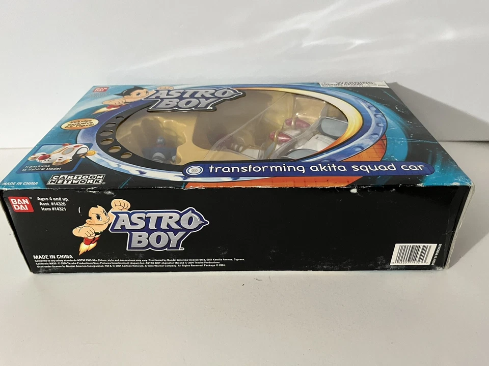 Figura de acción ASTRO BOY DELTA & AKITA SQUAD CAR Bandai 2004 Foto 2 de 4