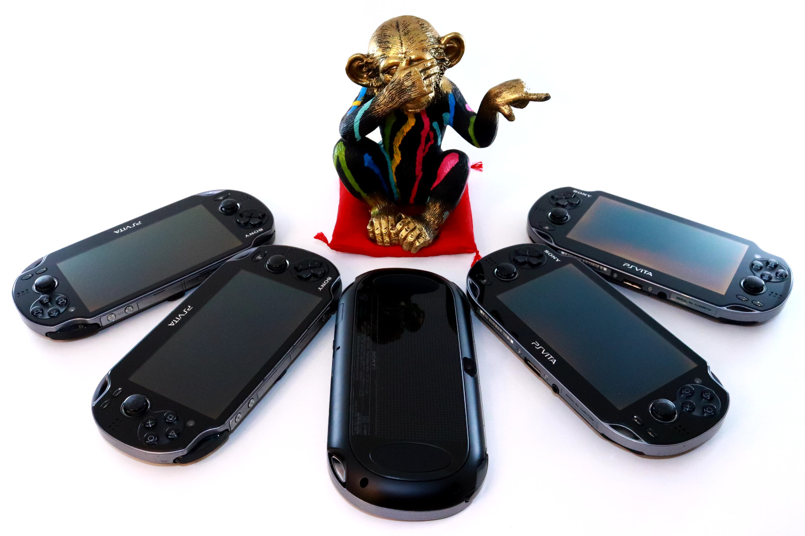 Sony Playstation PS Vita PCH-1100&1000 Black Select 3Rank【1Day Shipping】