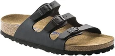 Birkenstock Florida Regular SoftFootb Birko Flor Black 00053011-43 US M 10 EU 43
