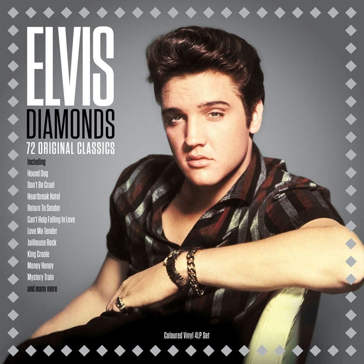 Vinile Nuovo - Elvis Presley - Diamonds (Marble Vinyl) (4 Lp)  - Not Now Music
