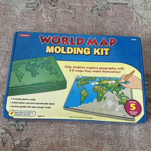 Lakeshore World Map Modeling Kit