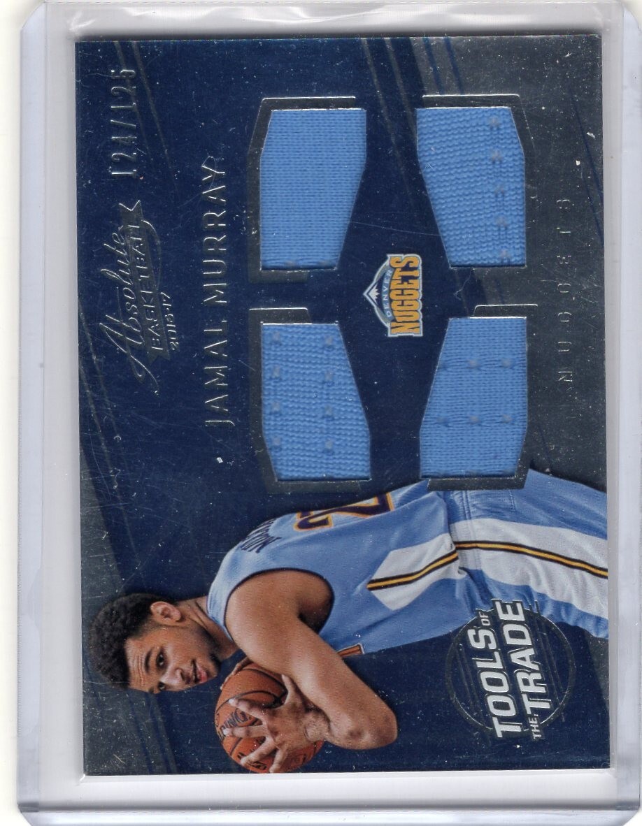nbaカード  jamal murray rc jersey auto /75 nbaカード jamal murray rc jersey auto /75 - メルカリ