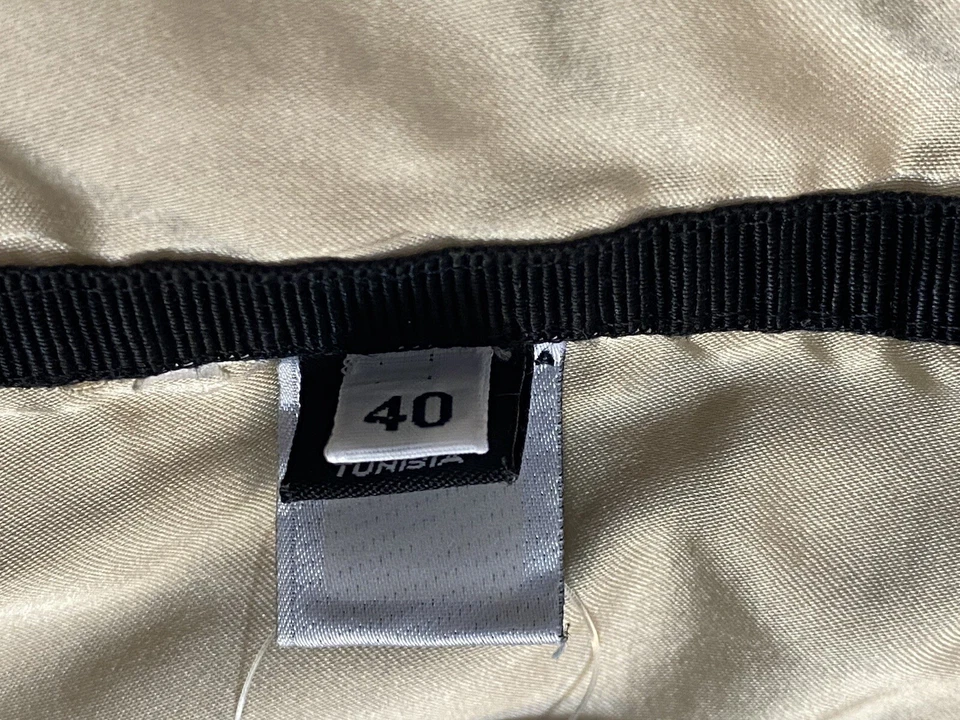 Vtg DOLCE & GABBANA D&G METALLIC IVORY LINEN CORSET TOP 40 S - Image 3 of 4