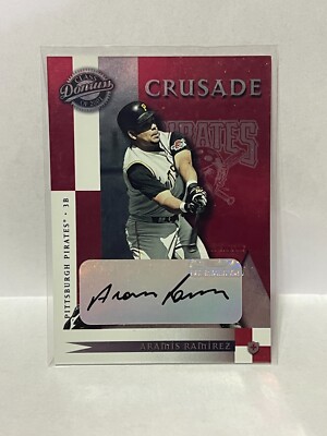 2001 Donruss Class of 2001 Crusade Autographs #C18 Aramis Ramirez/200