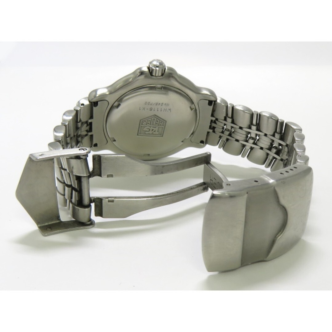 Tag Heuer 6000 Watch Quartz 39mm Men's Black Dial Swiss Made Tag Heuer 6000 Watch Quartz 39mm Men's Black Dial Swiss Made