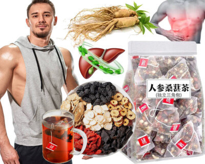 Ginseng six treasure tea , Kidney tea ,liver tea , red date tea , kidney health