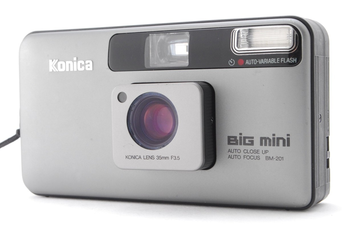 ALL Works![EXC+5] Konica Big Mini BM-201 Gray Point&Shoot