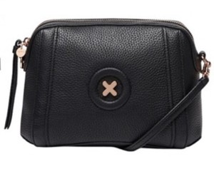 leather fantasy cross body bolsa