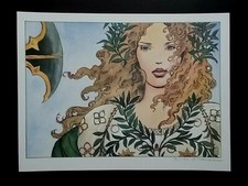 Milo Manara  ( Art Print ) " Miele "  signée au crayon