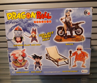 Dragon ball BOSS RABBIT & GOKU Figures 2002 Funimation Dragon Ball