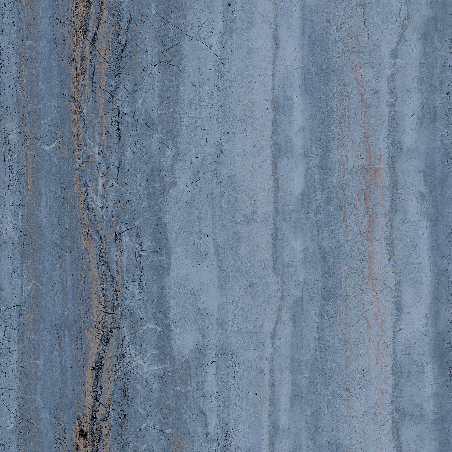 Debona Vertical Marble Navy Blue Wallpaper Metallic Gold Effect Textured Modern - Image 2