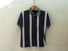 Pierre Cardin Vintage 3 Button Polo shirt 100 cotton Men's Medium Blue Grenn