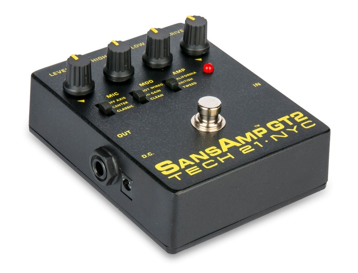 Tech 21 SansAmp GT2 本体のみ Tech 21 SansAmp GT2 Tube Amp Emulator | eBay