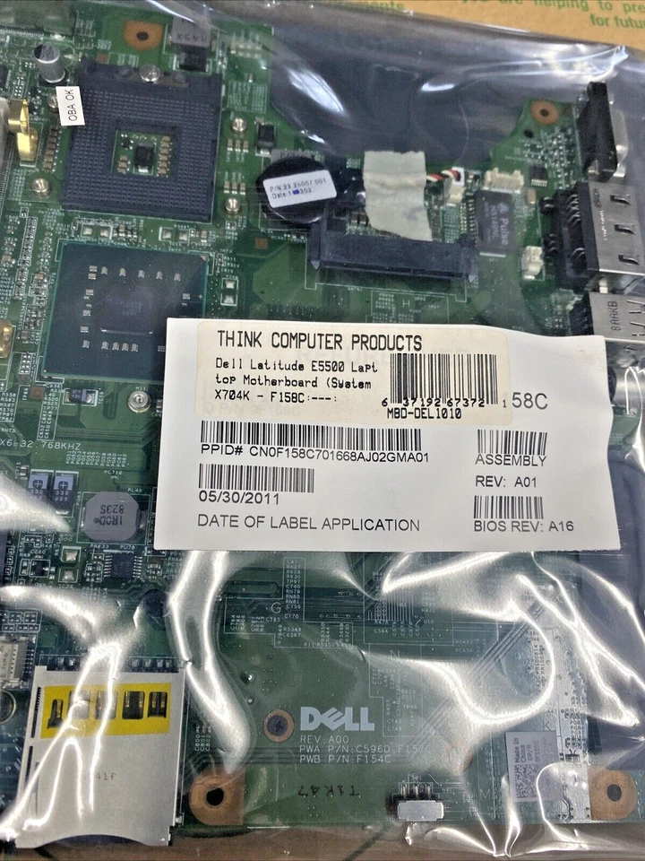 Dell OEM Latitude E5500 Laptop Motherboard System Mainboard X704K BRAND NEW - Image 3 of 4