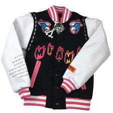 BRAND X Youth Black Miami Reapers Varsity Jackets BX002-YVJKT-08 - XS