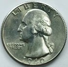 1940 S WASHINGTON QUARTER! GEM BU+++! INCREDIBLE FIND! WONDERFUL! WOW! NR #P1555