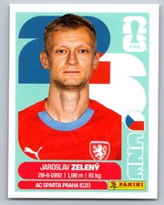 2026 Panini FIFA World Cup Stickers  #CZE6 Jaroslav Zeleny