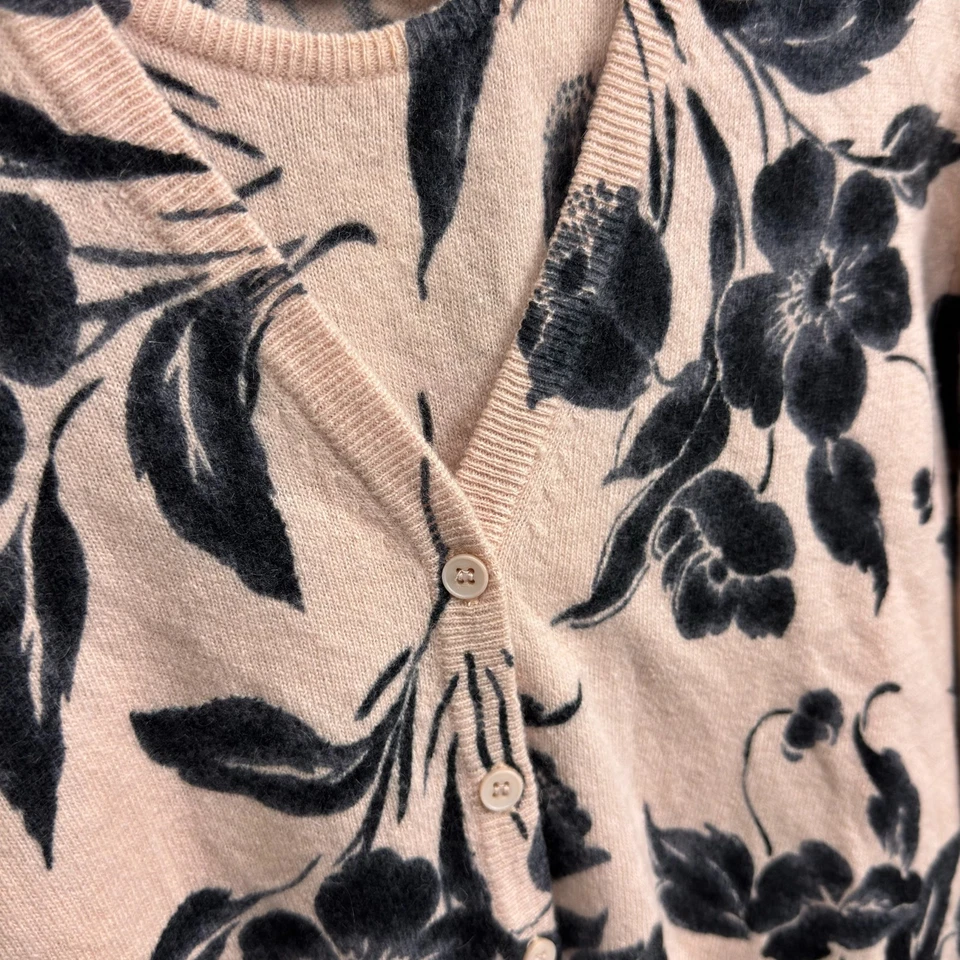 Conjunto cárdigan de lana Chaus para mujer L floral hadas cabaña romántico oficina madura Foto 2 de 4