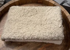 Pottery Barn Boucle Pillow Cover 20”X 20" Camel,  Cozy Cottage Boho Excellent!