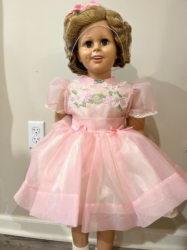 Shirley Temple doll; not used as a toy;  display only