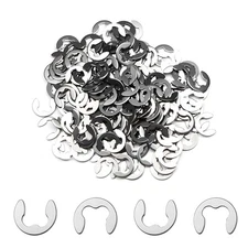 200Pcs M5 E-Clip Circlip 5mm External Retaining Rings,Juvielich 304 Stainless St