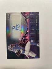 TERRION ARNOLD -- 2024 TOPPS MIDNIGHT ROOKIE HORIZON RC AUTO  #RHS-TA