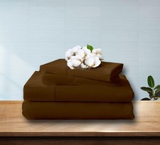 Sleep-Nest 100 Egyptian Cotton Sheets Cal King Size 4 Piece California King