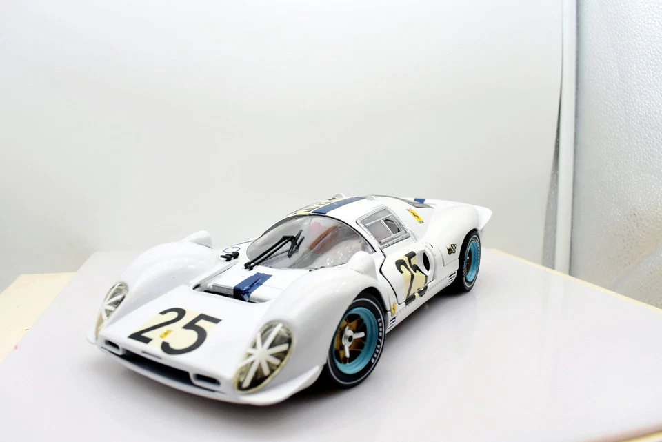 Modellino auto Ferrari 330 P4 NART 1:18 jouef evolution diecast modellismo car - Immagine 3 di 4