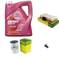 Mann Inspektionspaket 5L Mannol Energy Ultra JP 5W-20 FüR Ford Tourneo Connect