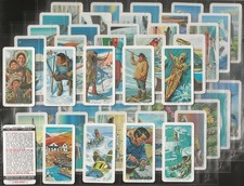 BROOKE BOND (TEA)-FULL SET- (CANADA) THE ARCTIC 1973 (48 CARDS) EXCELLENT+++