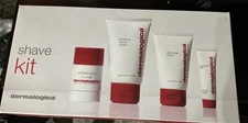 Dermalogica Gift Shave Kit Pre-shave Guard Post-Shave Balm Shave Cream Scrub NEW